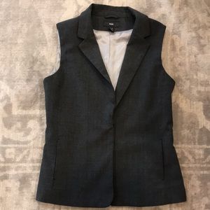 H&M dark gray with stripes blazer
